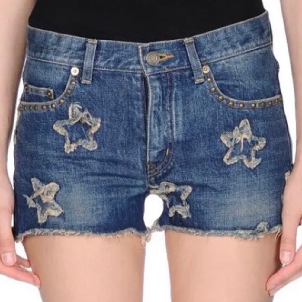 YSL star Cutoffs